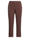 Même By Giab's Woman Pants Chocolate Brown Size 8 Polyester, Elastane