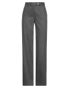 Même By Giab's Woman Pants Lead Size 6 Viscose, Polyester, Virgin Wool, Elastane