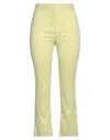 Même By Giab's Woman Pants Lime Green Size 10 Cotton, Polyamide, Polyester, Elastane In Green