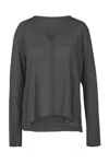 Même Road Meme Road - Blusa - 460019 - Black In Gray