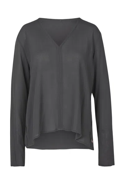Même Road Meme Road - Blusa - 460019 - Black In Gray