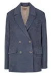Même Road Meme Road - Jacket - 460021 - Sugar Card In Blue