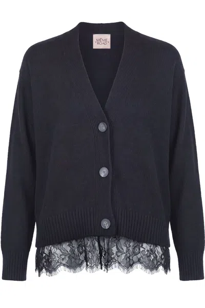Même Road - Cardigan - 480183 - Black In Nero