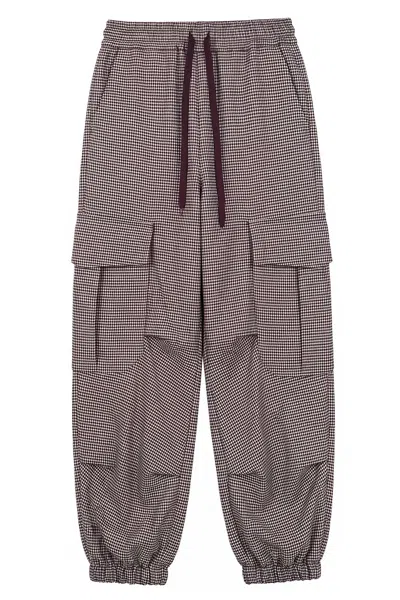 Même Road - Pantalone - 480198 - Panna/bordeaux