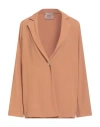 Même Road Woman Blazer Brown Size 6 Polyester, Elastane