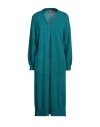 Même Road Woman Cardigan Deep Teal Size S Acrylic, Polyamide, Mohair Wool, Wool In Blue