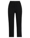 Même Road Woman Pants Black Size 30 Cotton, Elastane