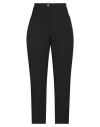 Même Road Woman Pants Black Size 8 Polyester, Elastane In Black