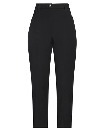 Même Road Woman Pants Black Size 8 Polyester, Elastane