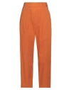 Même Road Woman Pants Rust Size 4 Cotton In Red