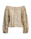 Même Road Woman Top Beige Size 8 Cotton In Beige