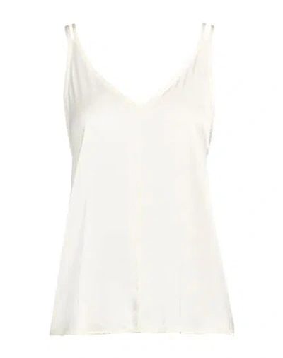 Même Road Woman Top Cream Size 10 Viscose In White