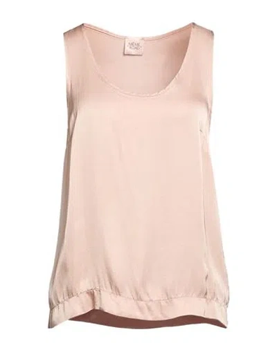 Même Road Woman Top Sand Size 4 Viscose In Pink