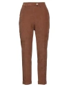 Même Woman Pants Brown Size 10 Polyester, Elastane In Brown