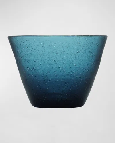 Memento 10 Oz. Small Serving Bowls, Set Of 4 In Deep Blue