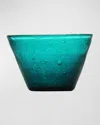 Memento 10 Oz. Small Serving Bowls, Set Of 4 In Petrol