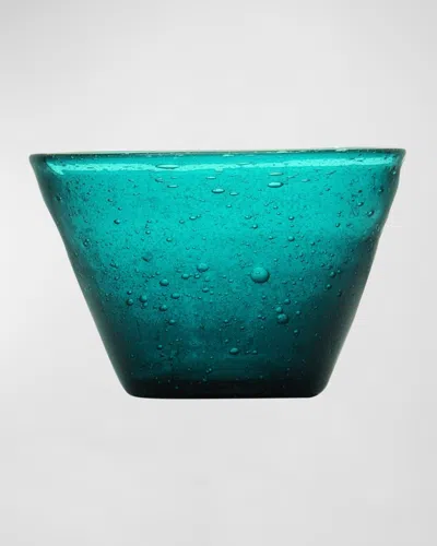 Memento 10 Oz. Small Serving Bowls, Set Of 4 In Petrol
