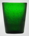 Memento 10 Oz. Tumbler Glasses, Set Of 6 In Emerald
