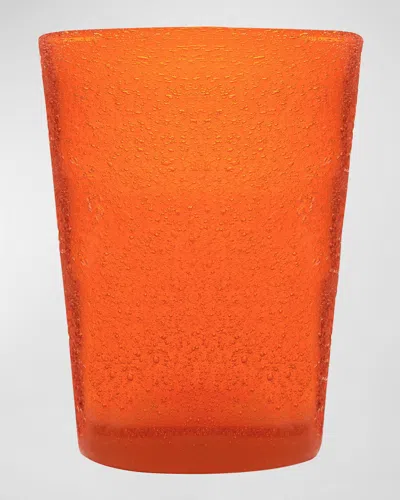 Memento 10 Oz. Tumbler Glasses, Set Of 6 In Orange