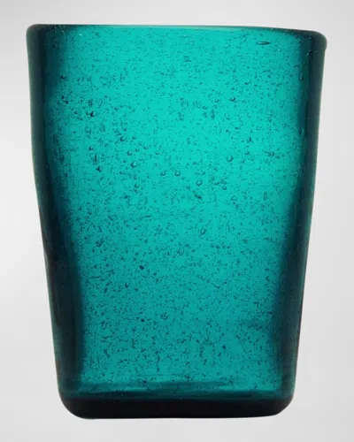 Memento 10 Oz. Tumbler Glasses, Set Of 6 In Petrol