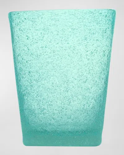 Memento 10 Oz. Tumbler Glasses, Set Of 6 In Turquoise
