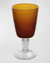 Memento 10 Oz. Wine Goblets, Set Of 6 In Brown