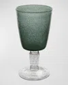 Memento 10 Oz. Wine Goblets, Set Of 6 In Avio