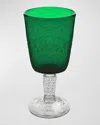 Memento 10 Oz. Wine Goblets, Set Of 6 In Emerald