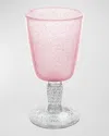Memento 10 Oz. Wine Goblets, Set Of 6 In Pink