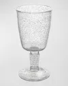 Memento 10 Oz. Wine Goblets, Set Of 6 In White Transparent