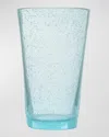 Memento 14 Oz. Highball Glasses, Set Of 6 In Light Blue