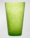 Memento 14 Oz. Highball Glasses, Set Of 6 In Lime