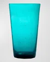 Memento 14 Oz. Highball Glasses, Set Of 6 In Turquoise