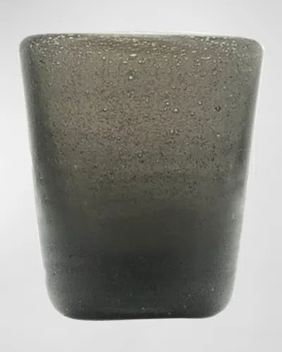 Memento 4 Oz. Shot Glasses, Set Of 6 In Black Transparent