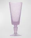 Memento 6.75 Oz. Champagne Flutes, Set Of 6 In Mauve