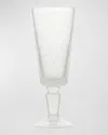 Memento 6.75 Oz. Champagne Flutes, Set Of 6 In White Transparent