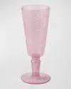 Memento Champagne Flutes, Set Of 6 In Pink