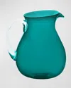 Memento Colorful Pitcher, 54 oz In Petrol
