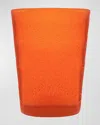 Memento Double Old-fashioned Glasses, Set Of 6 In Orange