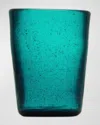 Memento Double Old-fashioned Glasses, Set Of 6 In Petrol