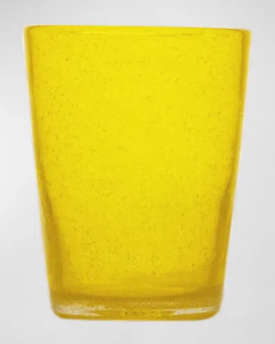 Memento Double Old-fashioned Glasses, Set Of 6 In Yellow