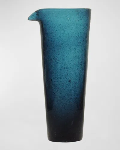 Memento Glass Jug, 34 Oz. In Deep Blue