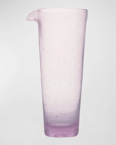 Memento Glass Jug, 34 Oz. In Mauve