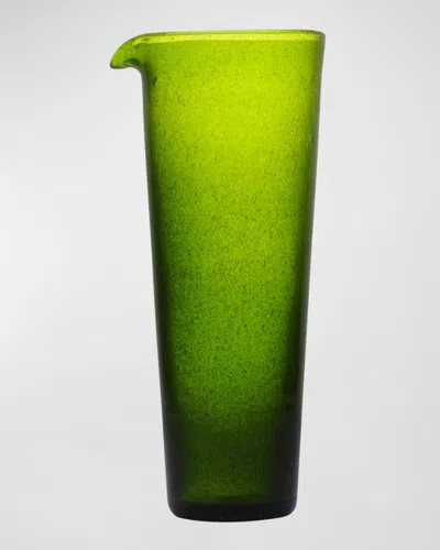 Memento Glass Jug, 34 Oz. In Olive