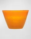 Memento Glass Serving Bowl, 2.9 L In Orange