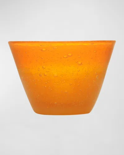 Memento Glass Serving Bowl, 2.9 L In Orange