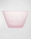 Memento Glass Serving Bowl, 2.9 L In Pink