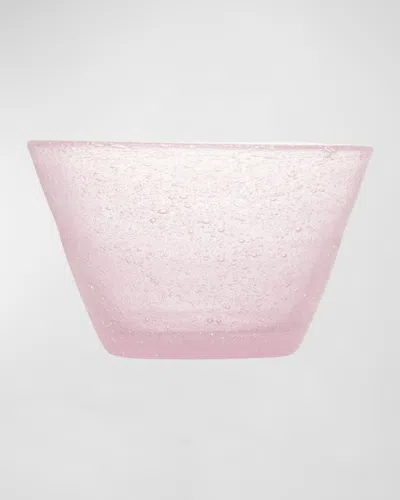 Memento Glass Serving Bowl, 2.9 L In Pink