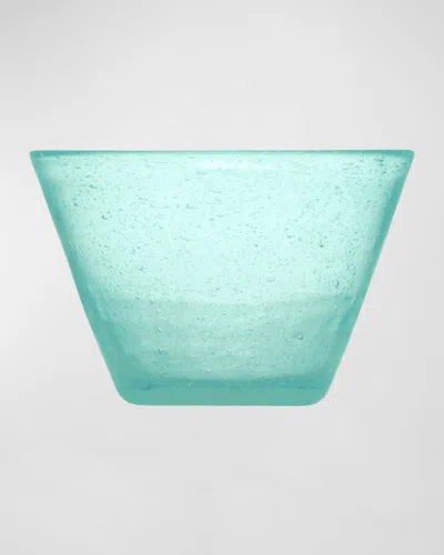 Memento Glass Serving Bowl, 2.9 L In Turquoise