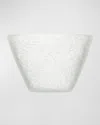 Memento Glass Serving Bowl, 2.9 L In White Transparent